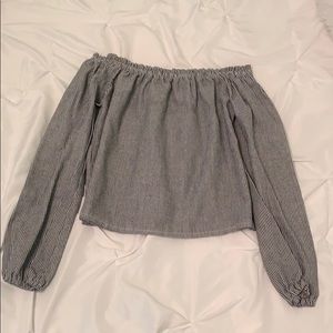 Brandy Melville Theia off the shoulder top